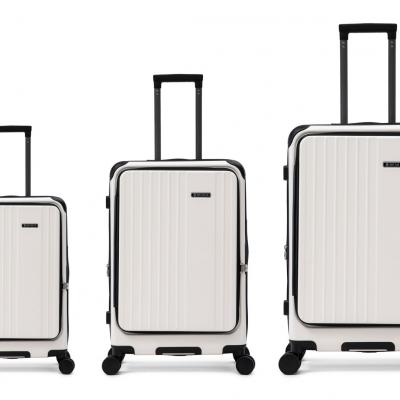 Fuhao Front-Opening Hardshell Spinner Luggage Set with TSA Lock - FH-1029-4