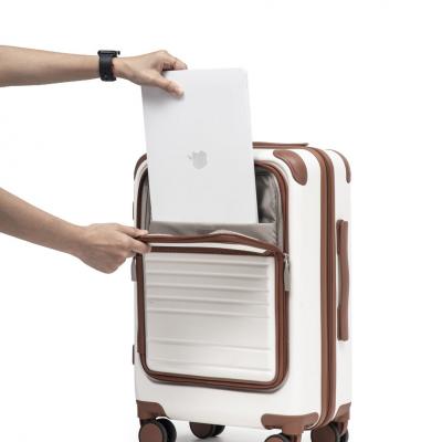 Fuhao Front-Opening Carry-On Hardshell Spinner Luggage with TSA Lock - FH-1064