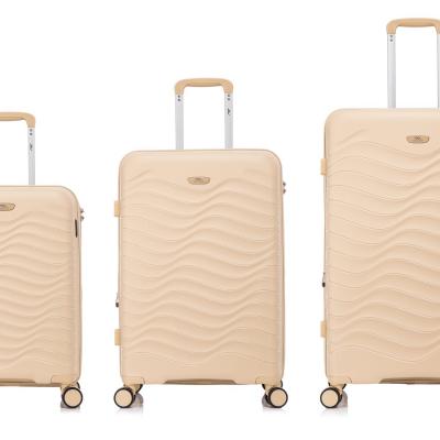 Fuhao 3-Piece Hardshell Spinner Luggage Set with TSA Lock - PP-04